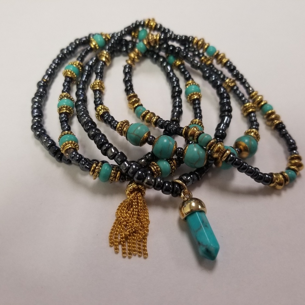 Handmade stretch bracelets